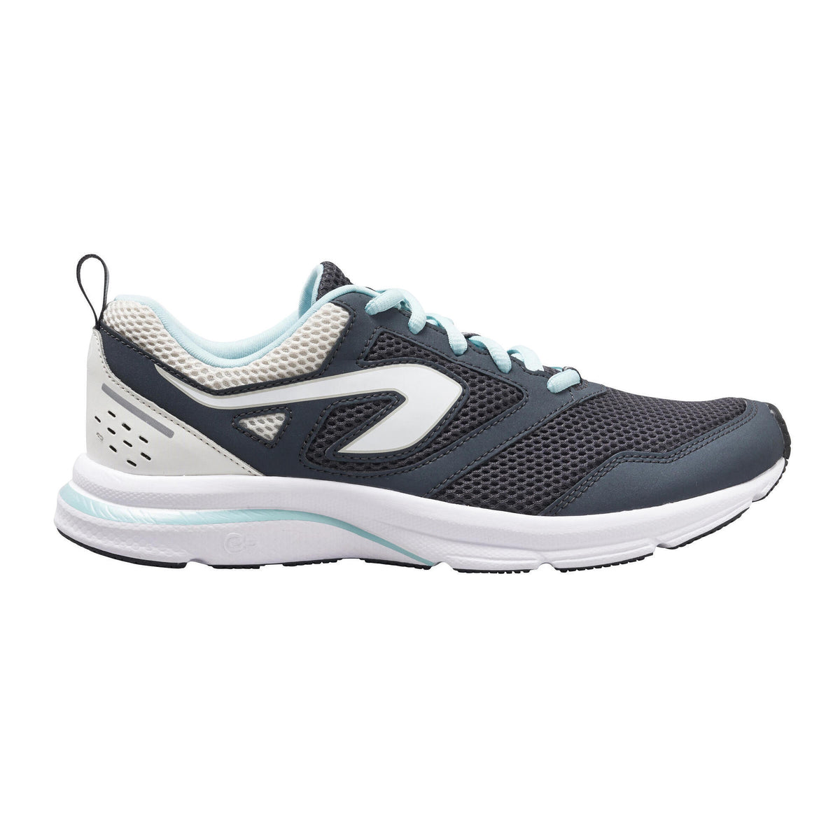 Chaussures de Running Femme Décathlon Kalenji Run Active – Baskets Jogging Légères et Respirantes – Gris Foncé